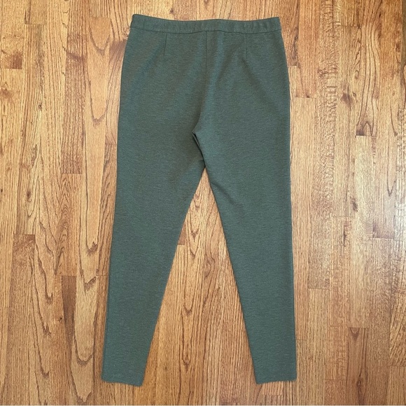 Lafayette 148 NY pull up zip pockets ankle pants size L - Picture 4 of 12